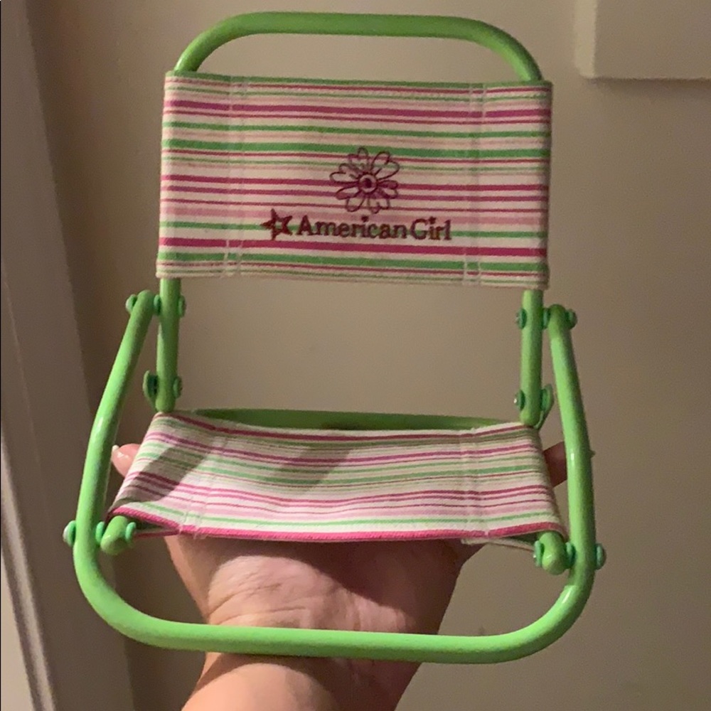 American girl doll beach chair